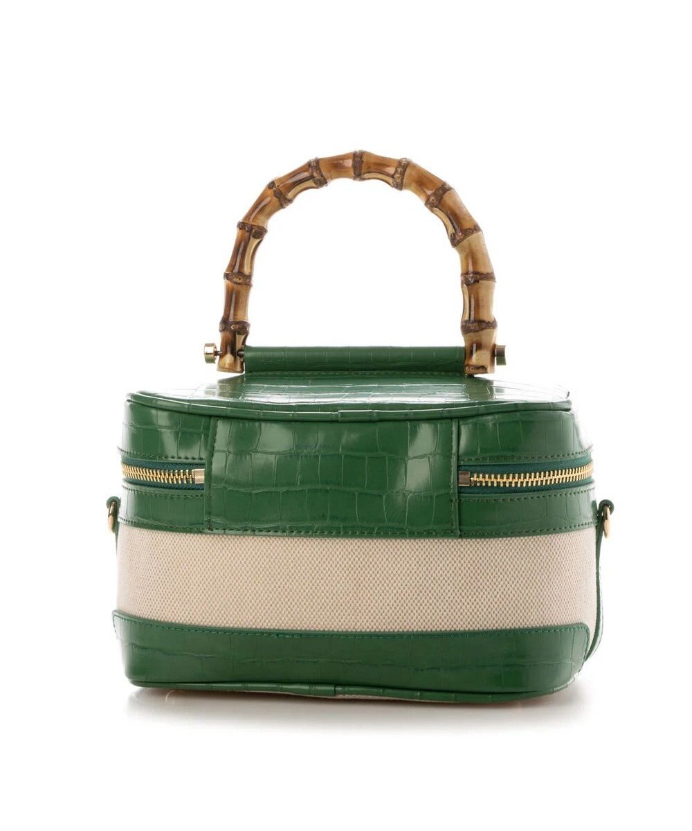 UNBILLION kakatoo バンブーハンドル2wayバニティバッグ 