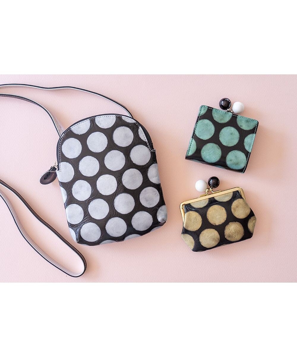 tsumori chisato CARRY フルムーンドット コインケース 小銭入れ ミニ財布 