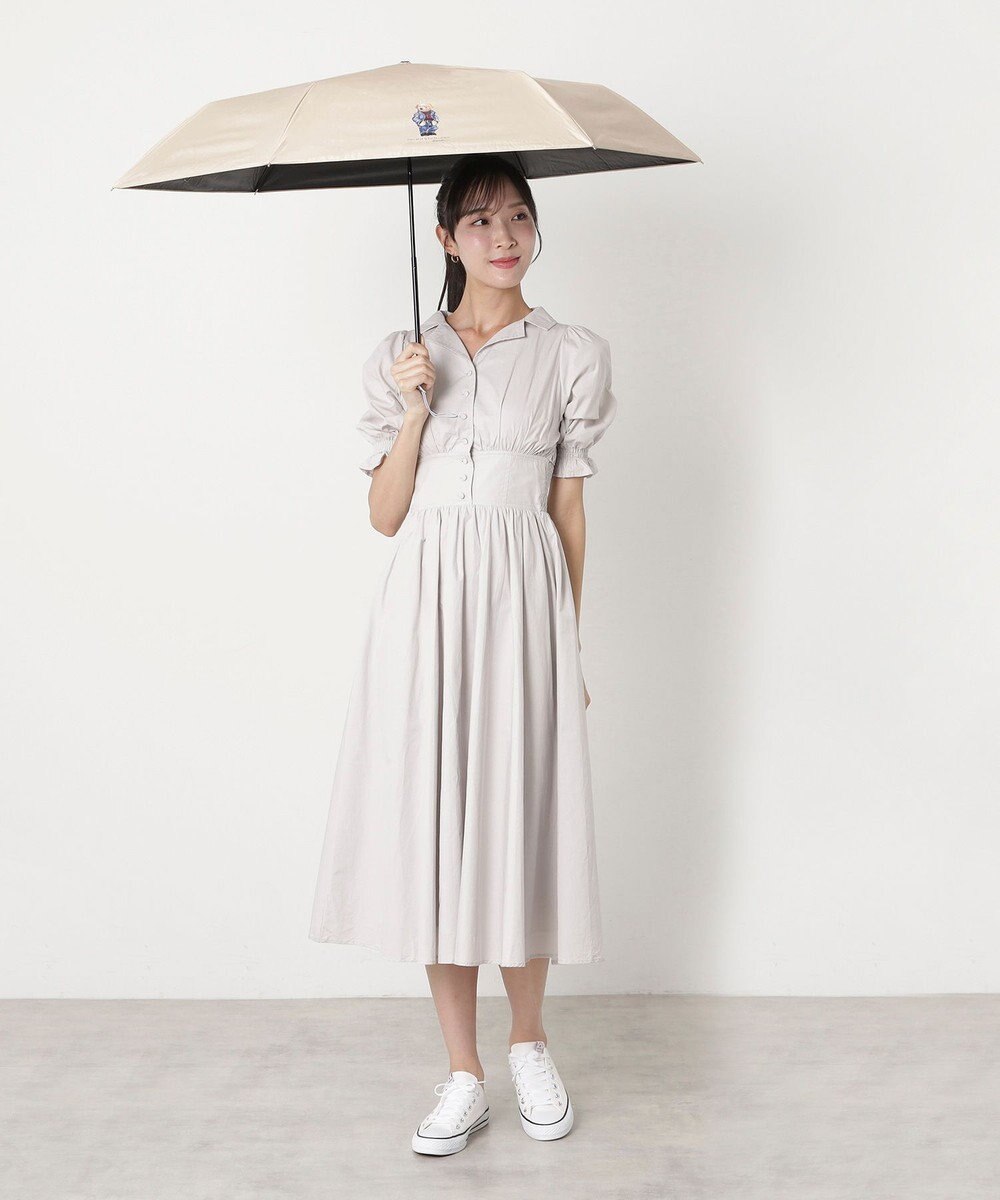 MOONBAT 【遮熱・遮光】POLO RALPH LAUREN(ポロ ラルフローレン)CORE DENIM BEAR ポロベア 晴雨兼用 雨傘  折りたたみ傘 