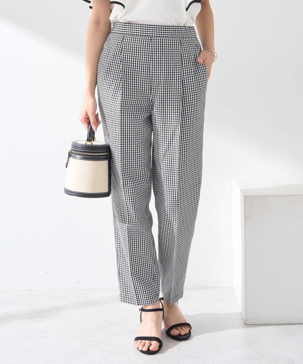 earth music&ecology 接触冷感テーパードパンツ 