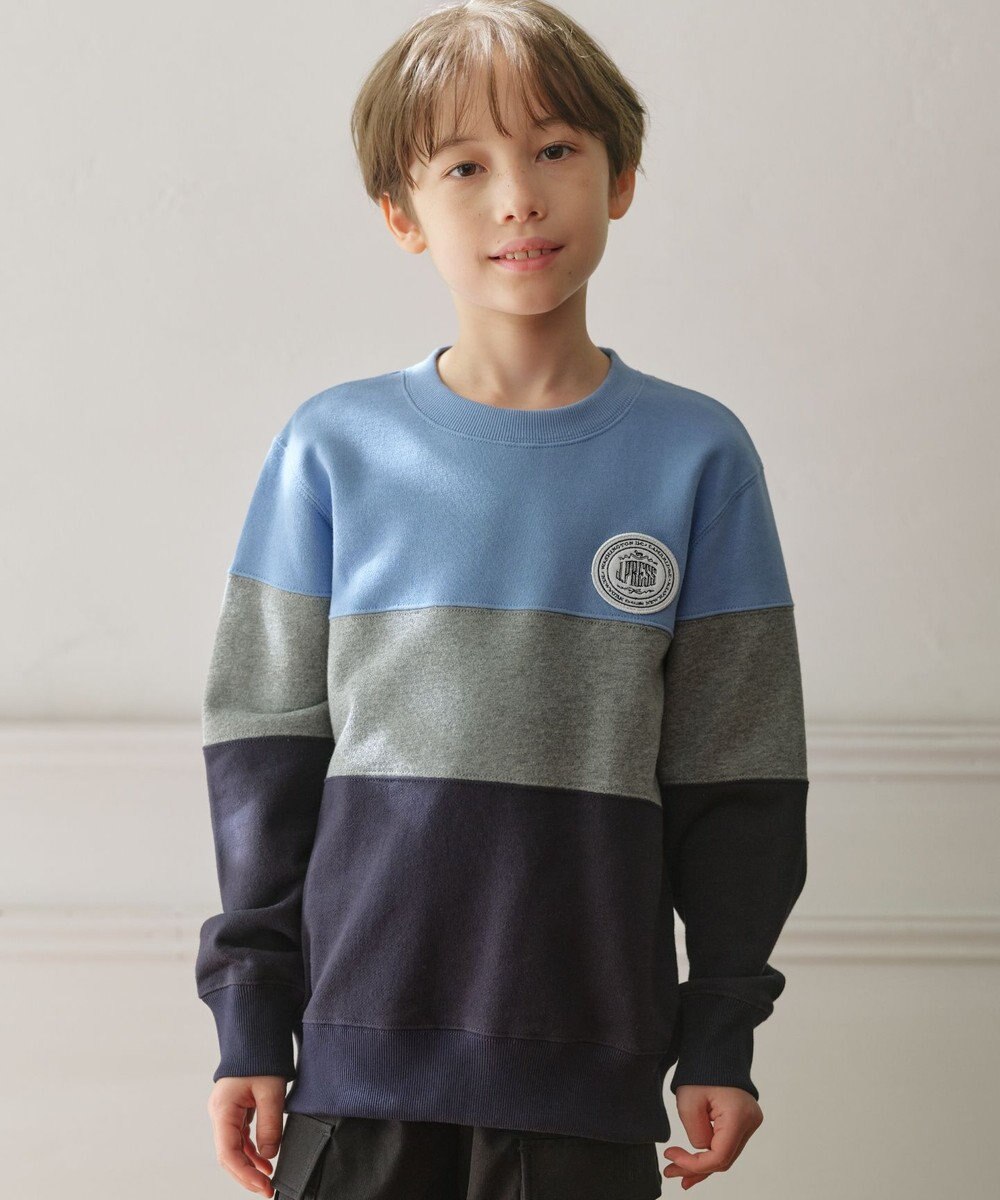 J.PRESS KIDS 【100-130cm】COMBI トリコロール トレーナー 