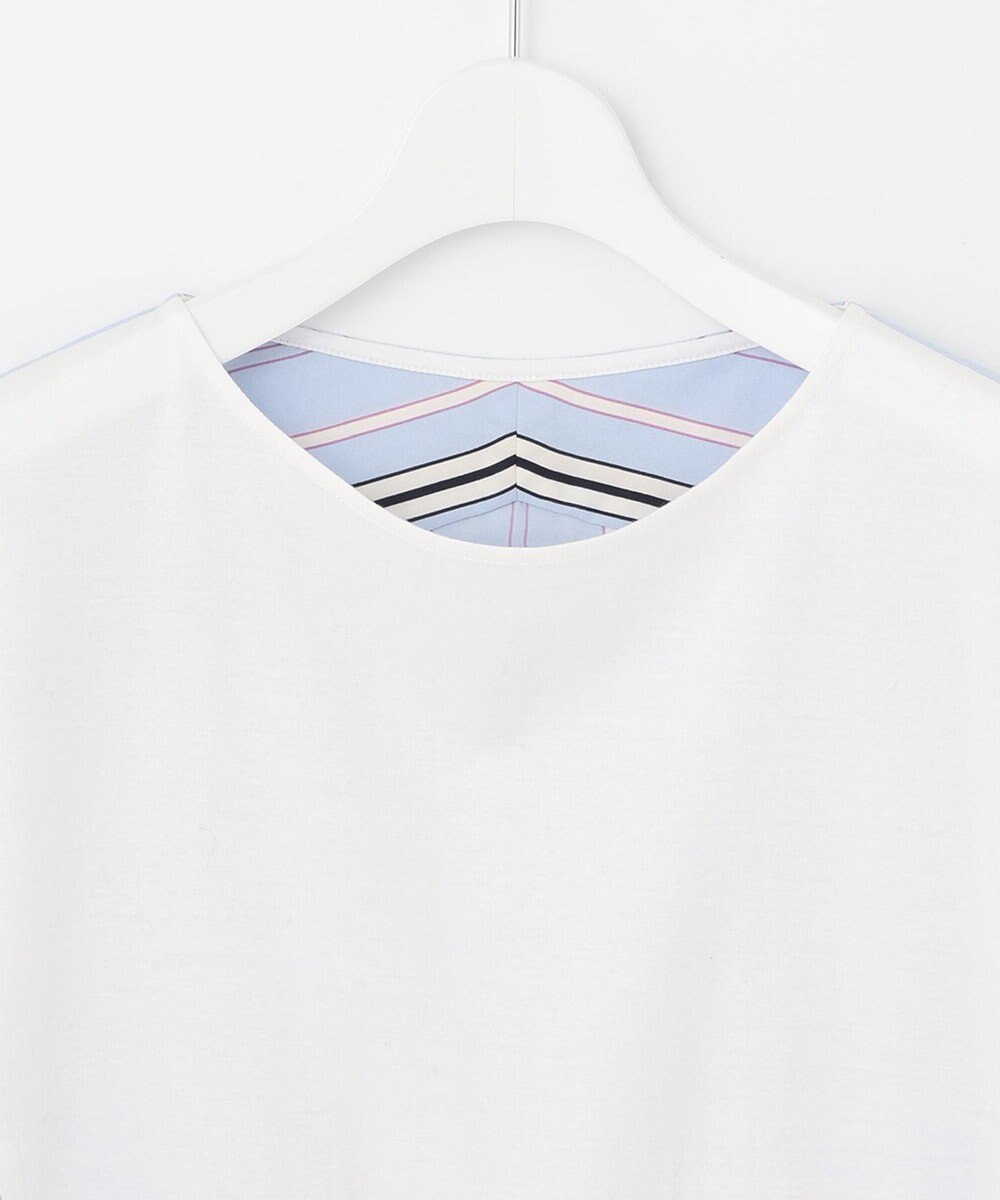 自由区 L 【WEB限定】ランダムストライプ セットアップワンピース 