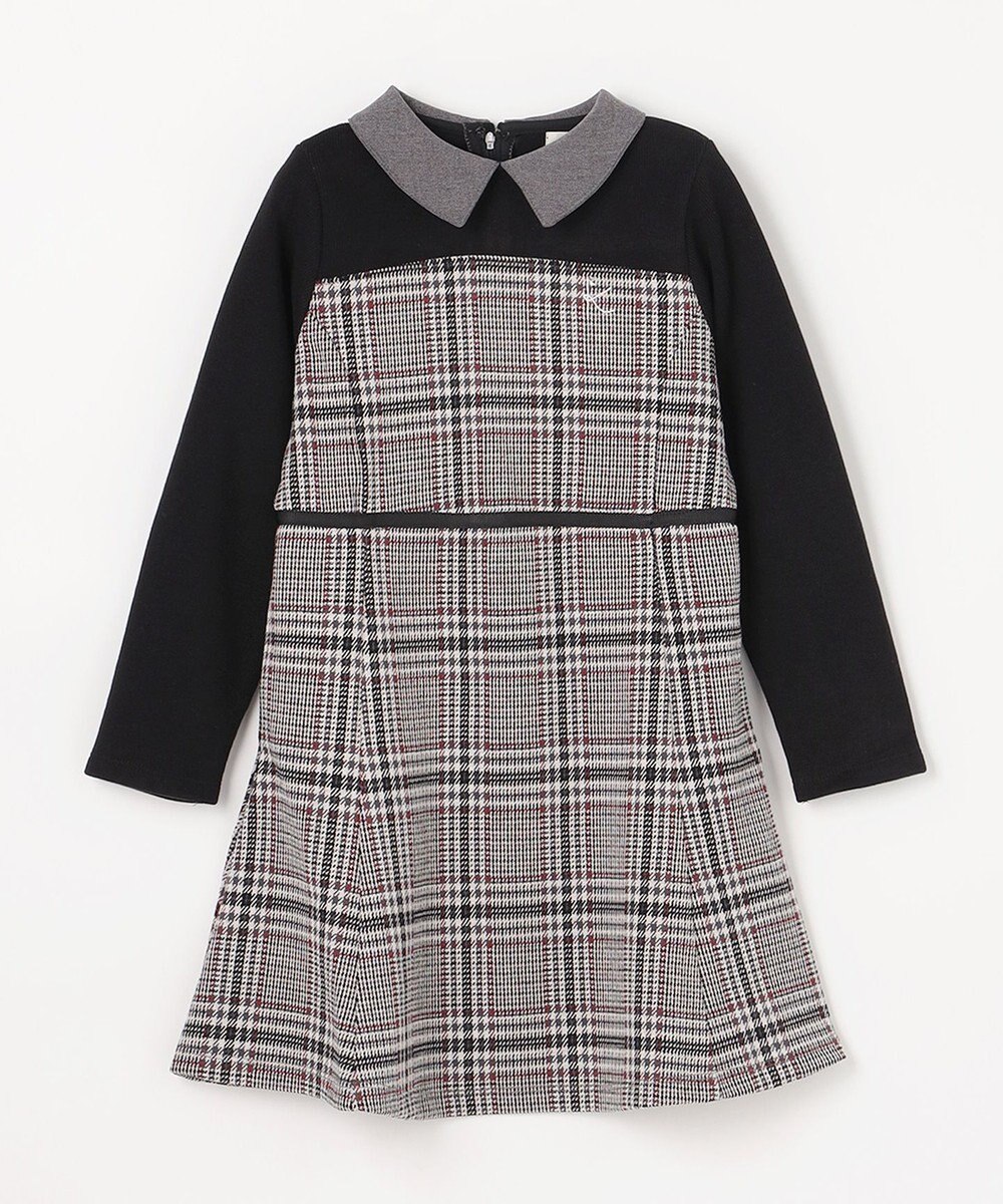 組曲 KIDS 【110-140㎝】レディチェック ワンピース 