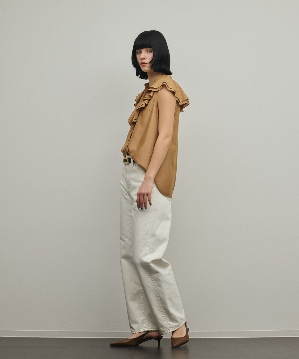 GRACE CONTINENTAL フリルスキッパーブラウス 
