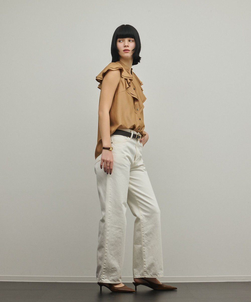 GRACE CONTINENTAL フリルスキッパーブラウス 