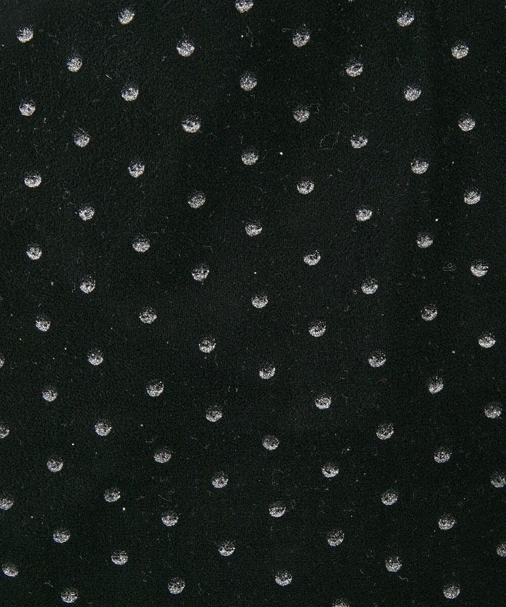 YECCA VECCA グリッタードットベロアオーバーキャミ 