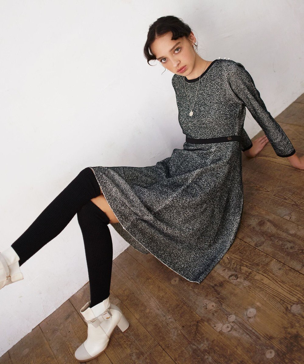 TOCCA RIBBON SIDEGORE BOOTS リボンが外せる2WAYブーツ 