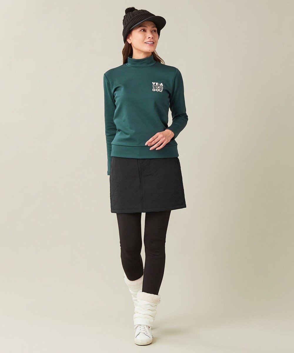 23区GOLF 冬の暖か名品トップス【WOMEN】ストレッチ 裏フリース 