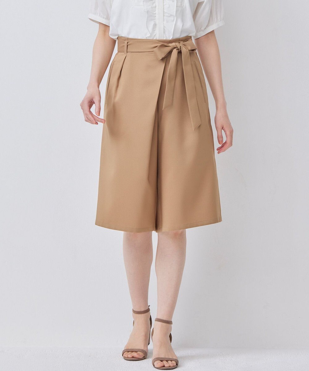 組曲 【WEB限定】オシャクロスキュロットパンツ 