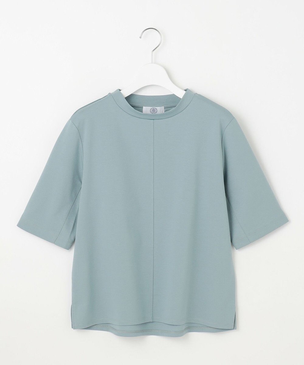 J.PRESS LADIES L TCポンチ モックネック カットソー 