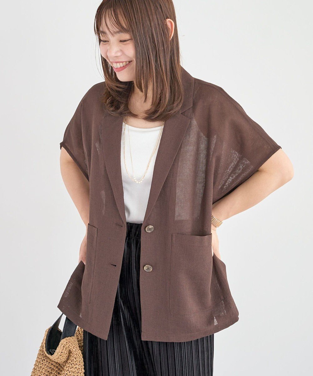 Green Parks メッシュポンチョジャケット 