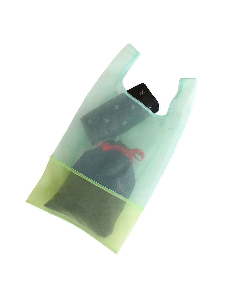 ROOTOTE 0376【直営店限定商品：オーガンジーエコバッグ】/ EU.RSルーショッパー.MID.SUK-A 