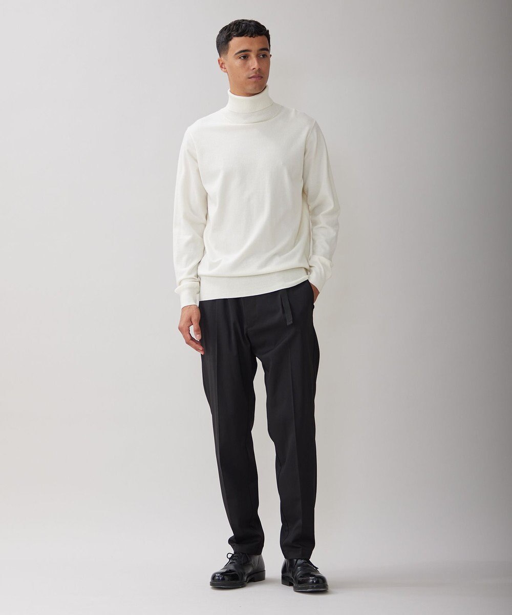 UNFILO MENS 【男女兼用】ライトウォームタートルネックニット 