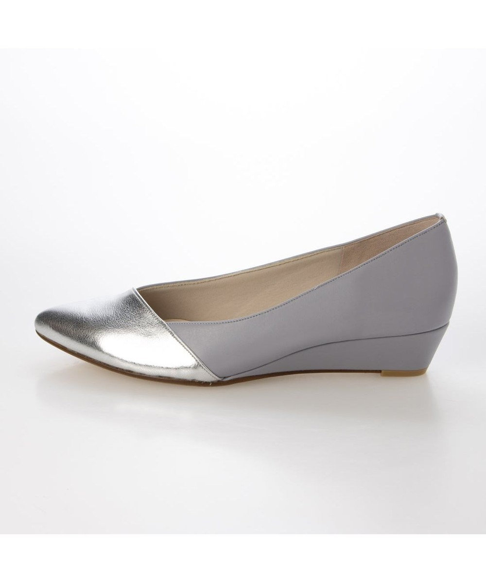 MODE ET JACOMO <MODE ET JACOMO>ポインテッドウェッジソールパンプス 