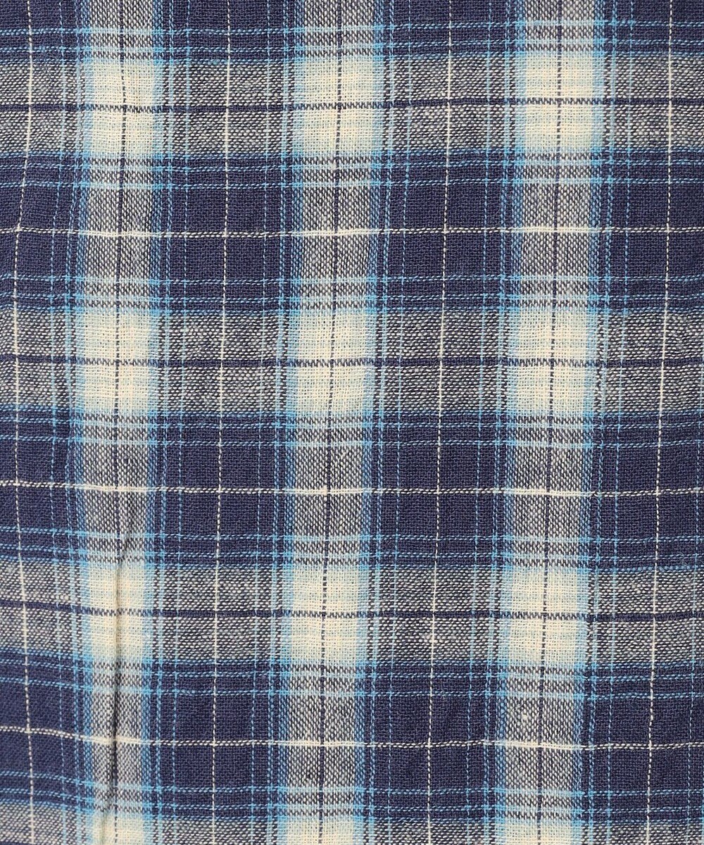 J.PRESS MEN 【J.PRESS ORIGINALS】【UNISEX】Indian Madras Open Shirts / Baggy-Fit 