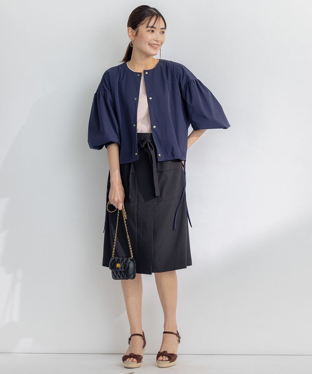 組曲 【弱撥水機能・UVケア】ライトナイロンストレッチ ジャケット 