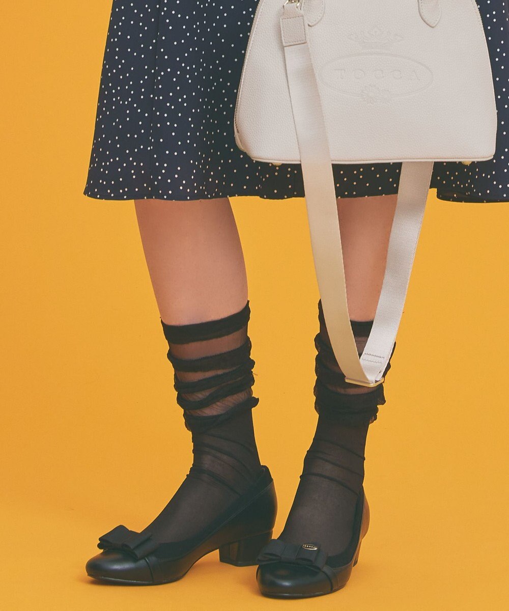 TOCCA GROSGRAIN RIBBON PUMPS パンプス 