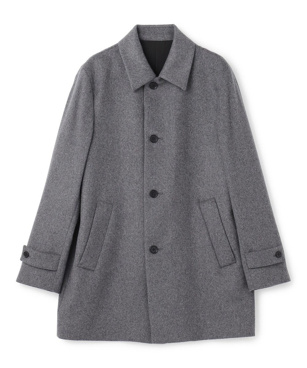 JOSEPH HOMME 【新素材】ライトウールシャギー　ステンカラーコート 