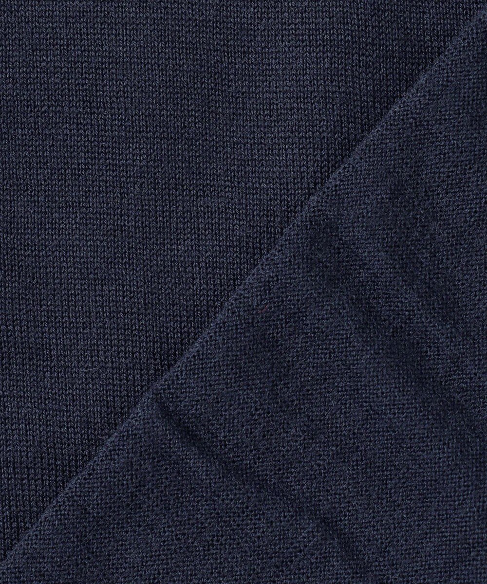 GOTAIRIKU 体温調整に【洗える/チクチクしにくい/ピリングしにくい】イタリア糸 ハイゲージ ベスト_WOOL100% 