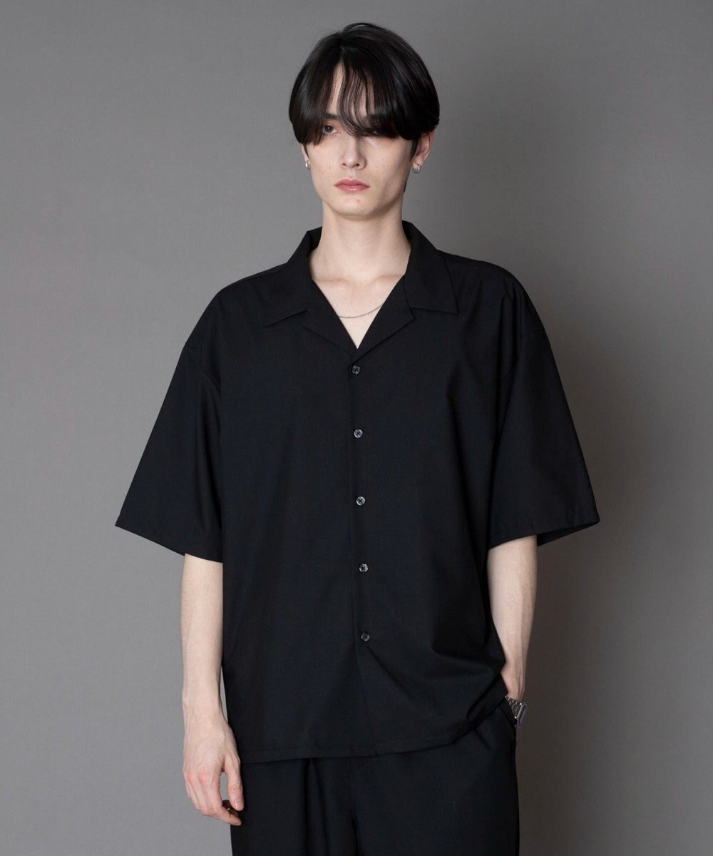 WEGO 【ユニセックス着用ITEM/SMLサイズ展開】 TRオープンカラーシャツ（SS） 