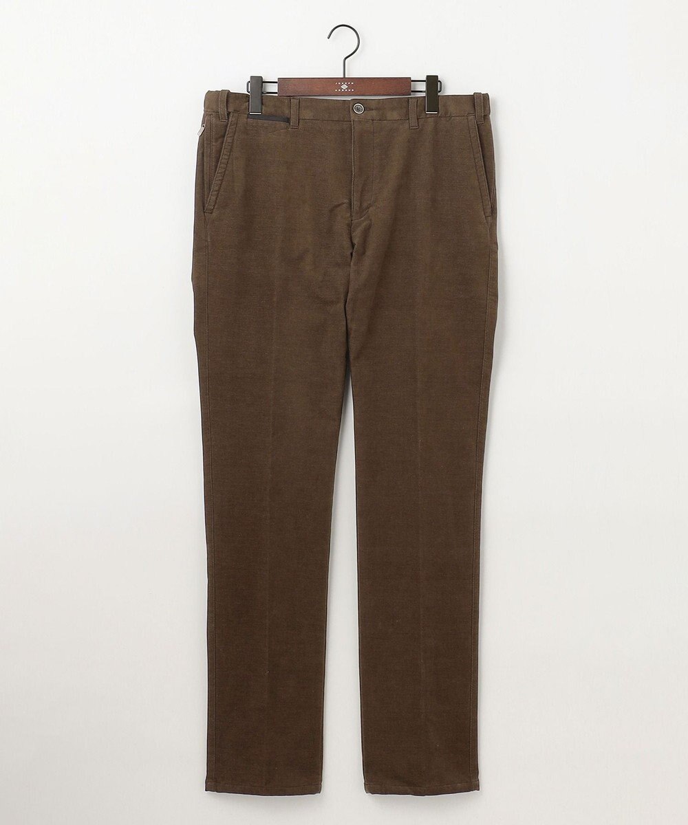 JOSEPH ABBOUD 【キングサイズ・ウエストも伸びる！/2WAYストレッチ/暖かい/オーガニック】オーガニックコットン ウオーム パンツ 