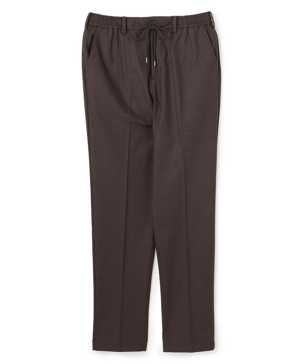 JOSEPH HOMME 新素材【ストレッチ/ウエストゴム仕様】ウール混キャリーマンストレッチ ドロスト付ストレートパンツ / HOVE 