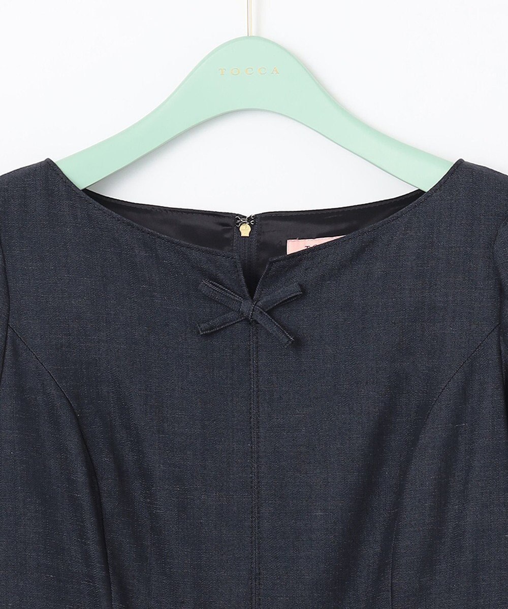 TOCCA 【洗える！】BLUE CIEL 長袖ドレス 