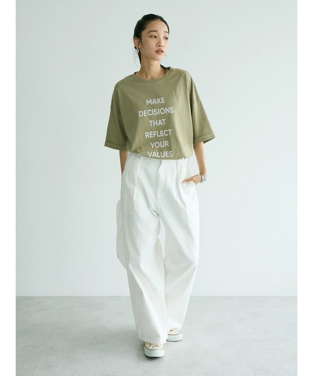 CRAFT STANDARD BOUTIQUE シルケット天竺　ロゴＰＴ　ＢＩＧ　Ｔｅｅ　Ｓ／Ｓ 