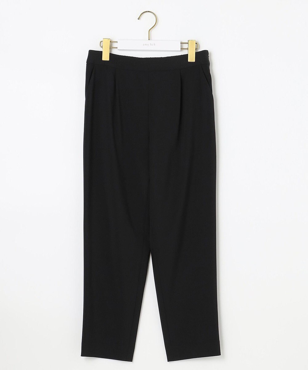 ANY SIS 【セットアップ対応】セレモニーダブルクロス テーパード パンツ 