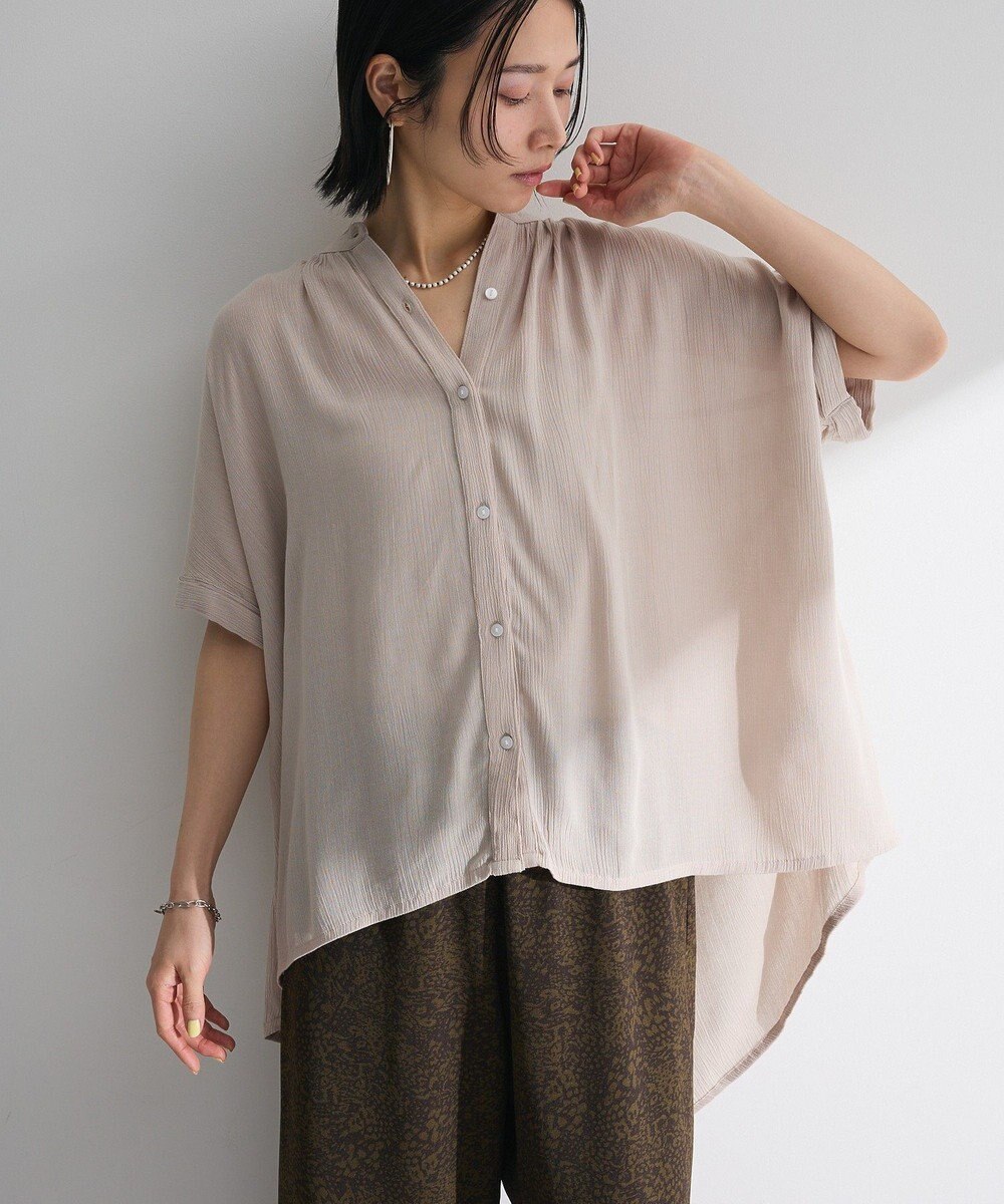 Green Parks Ｉ　レーヨンクレープブラウス 