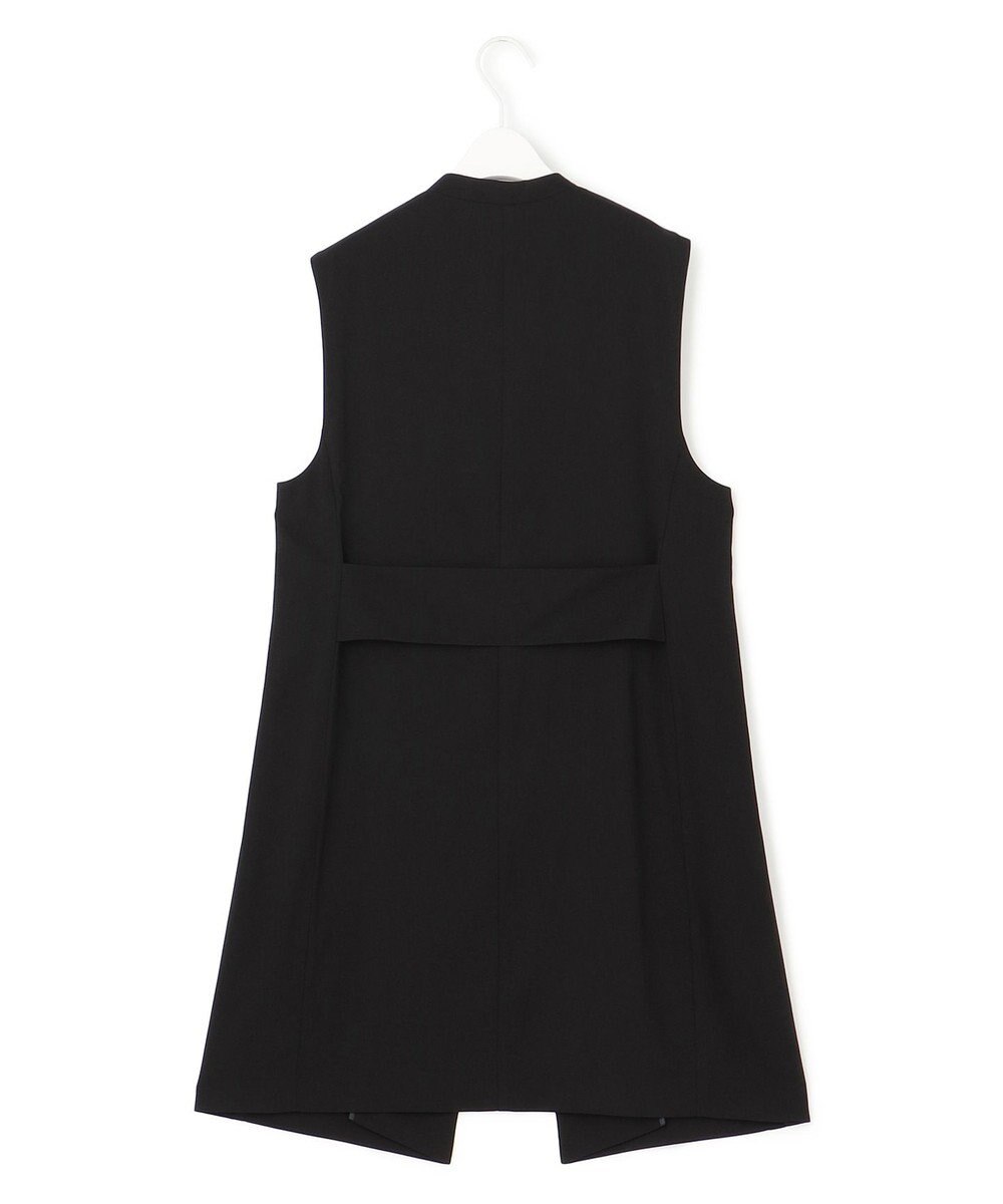 ICB 【洗える】T/Rドライリネン ジレ 