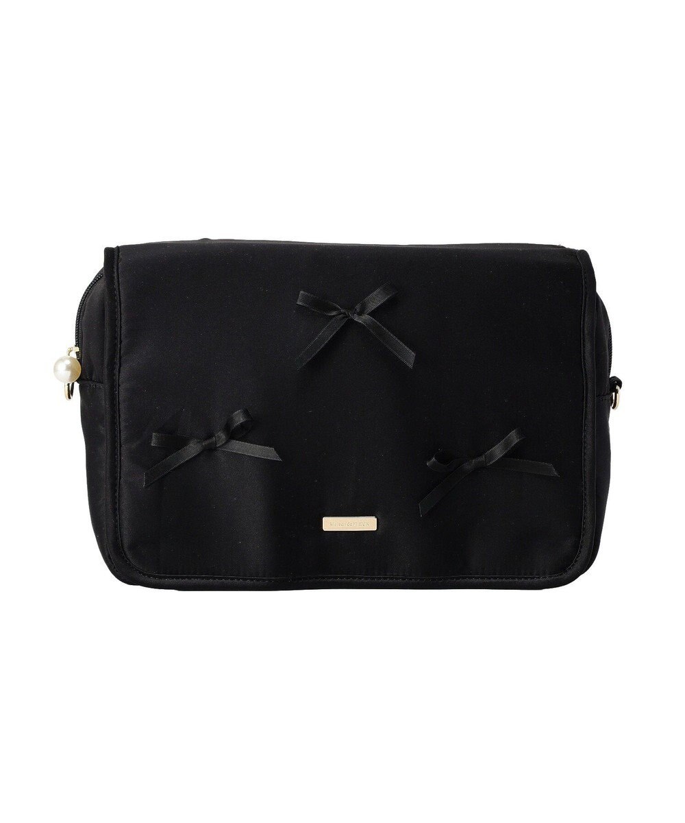 Maison de FLEUR リボン付き２Ｗａｙマルチケース 
