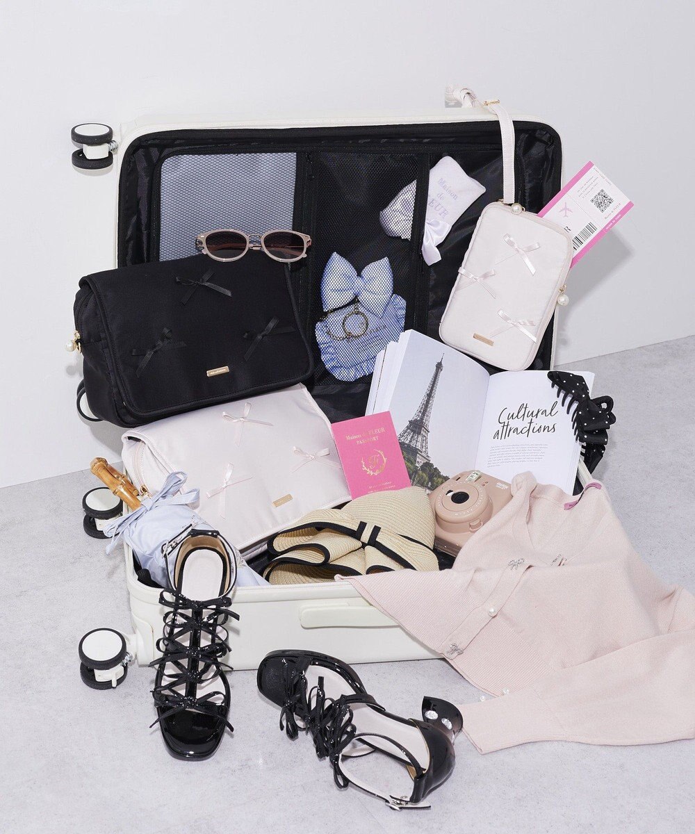 Maison de FLEUR リボン付き２Ｗａｙマルチケース 