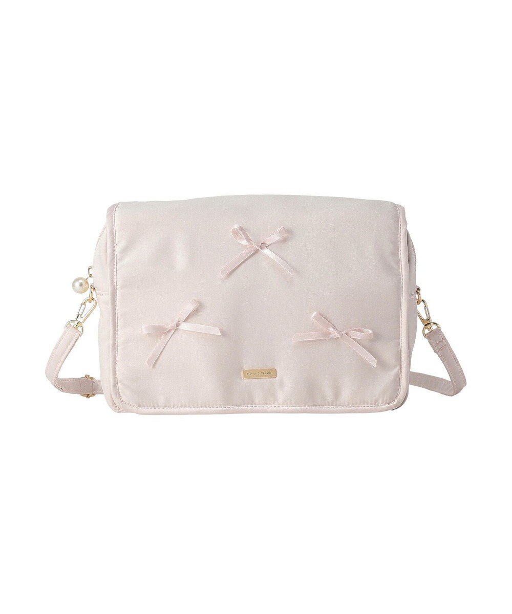 Maison de FLEUR リボン付き２Ｗａｙマルチケース 