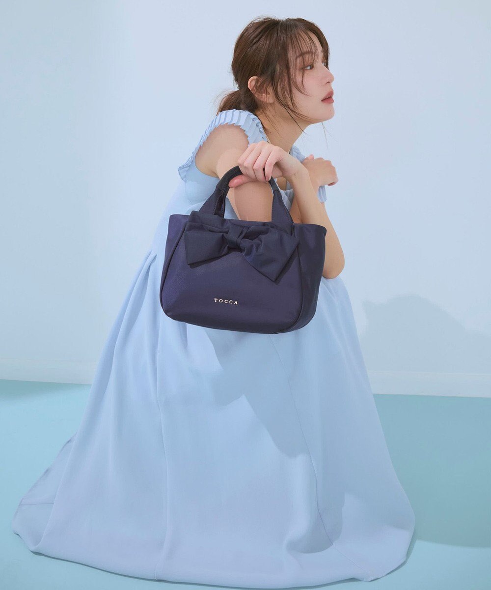 TOCCA RIBBON CUBE NYLON MINI TOTE ミニトートバッグ【古畑星夏さん着用】 