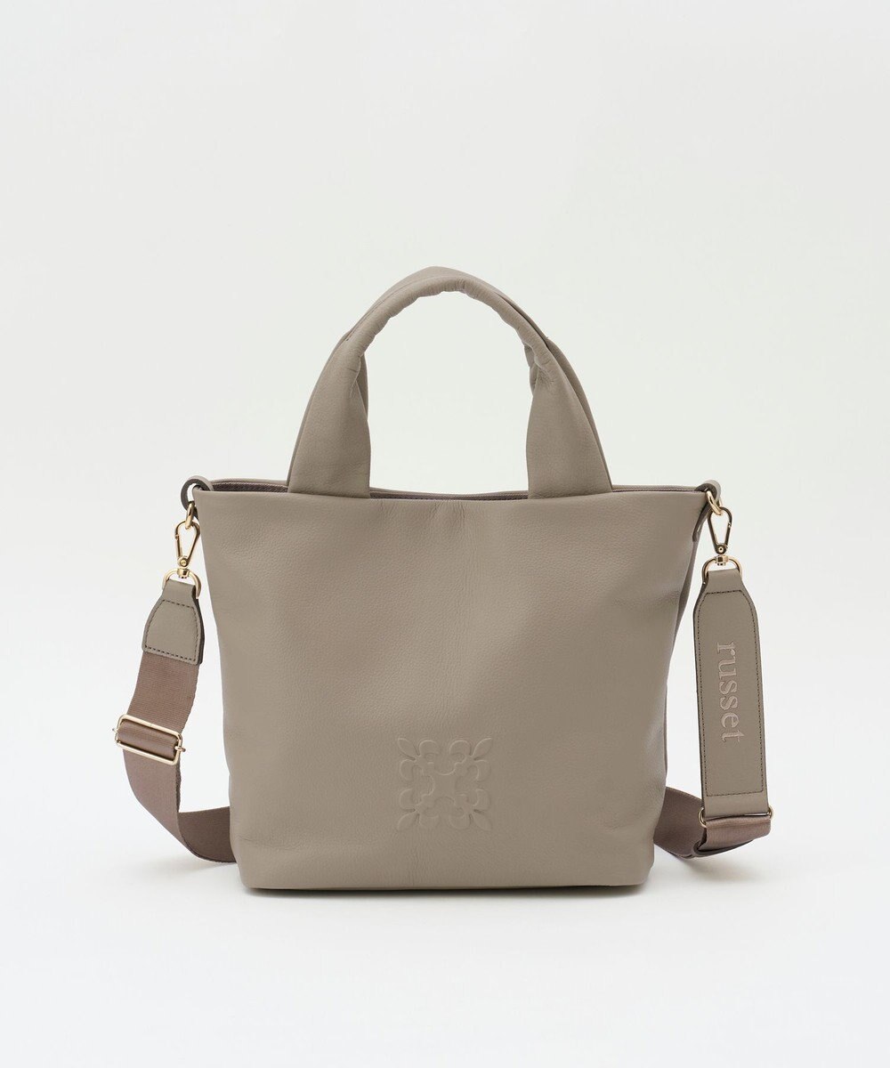 russet 《Souffle TOTE》レザー2WAYトートバッグ（SF-288） 