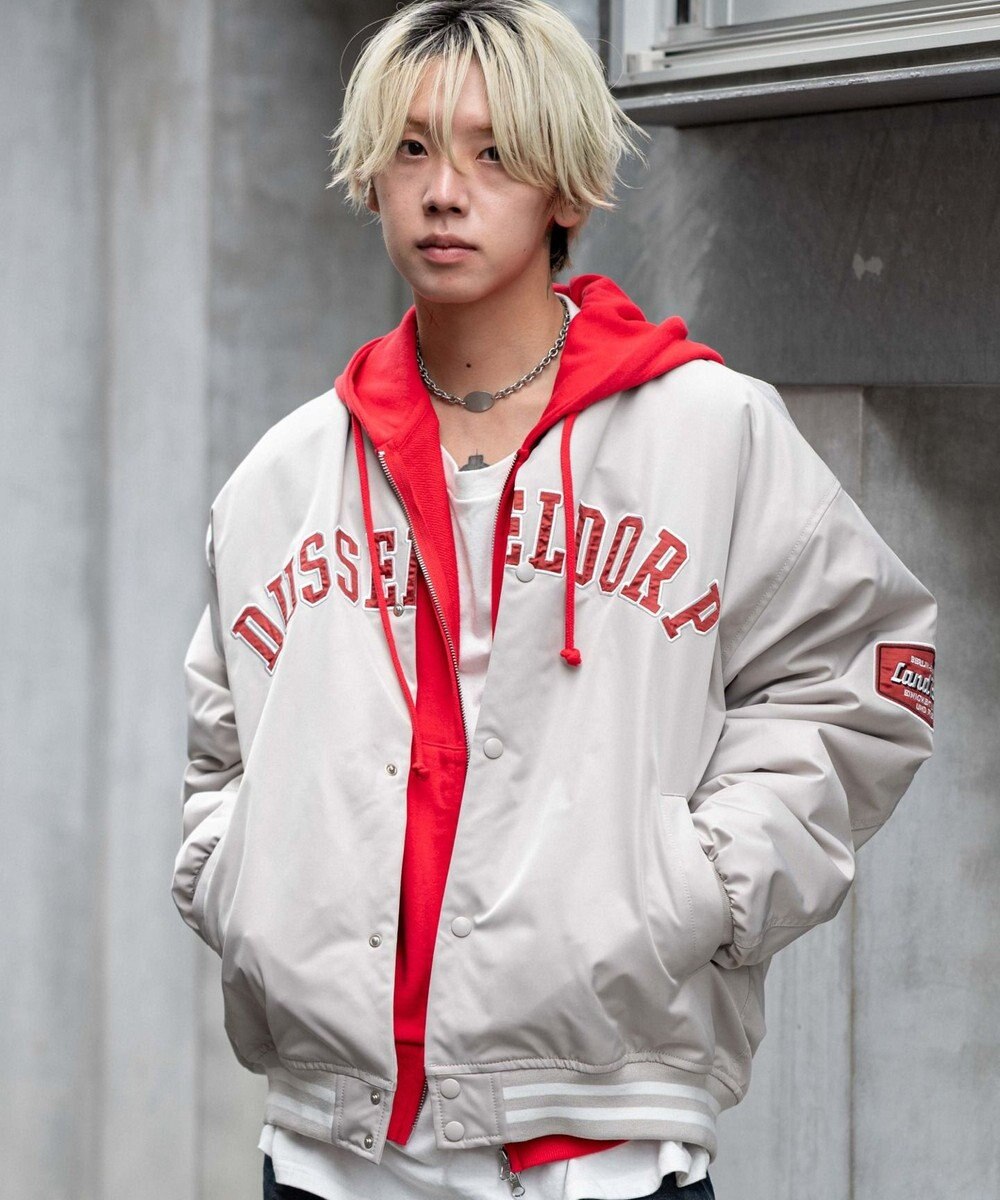 WEGO 【ユニセックス着用ITEM】グラフィックパファースタジャン 