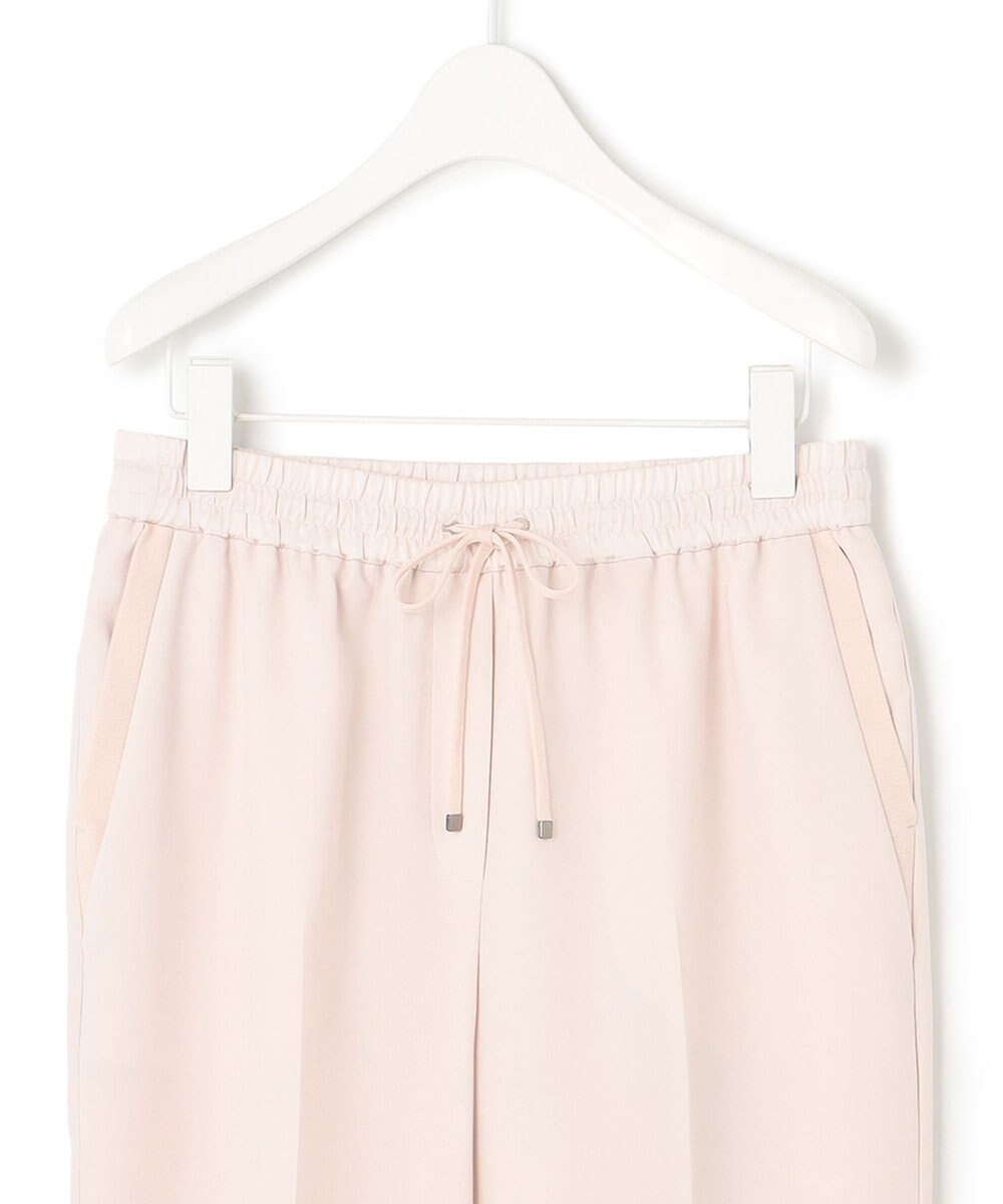 ICB L 【新色追加・洗える】 FluidBackSatin ドロストパンツ 