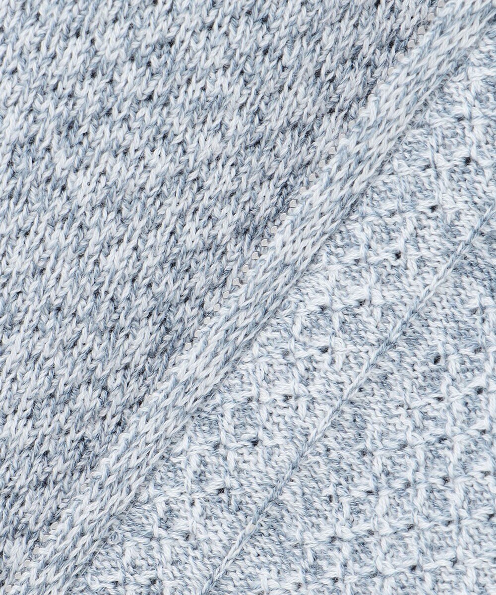 JOSEPH HOMME シルクバルキーハニカム　ジップアップニット 