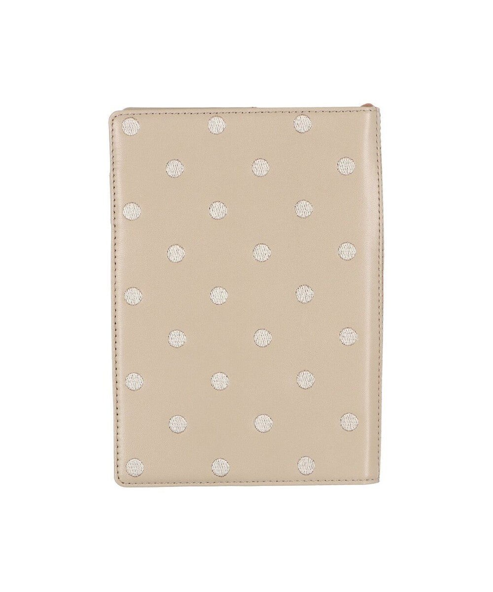 UNBILLION ペルケ perche / ドット刺繍A5手帳カバー 