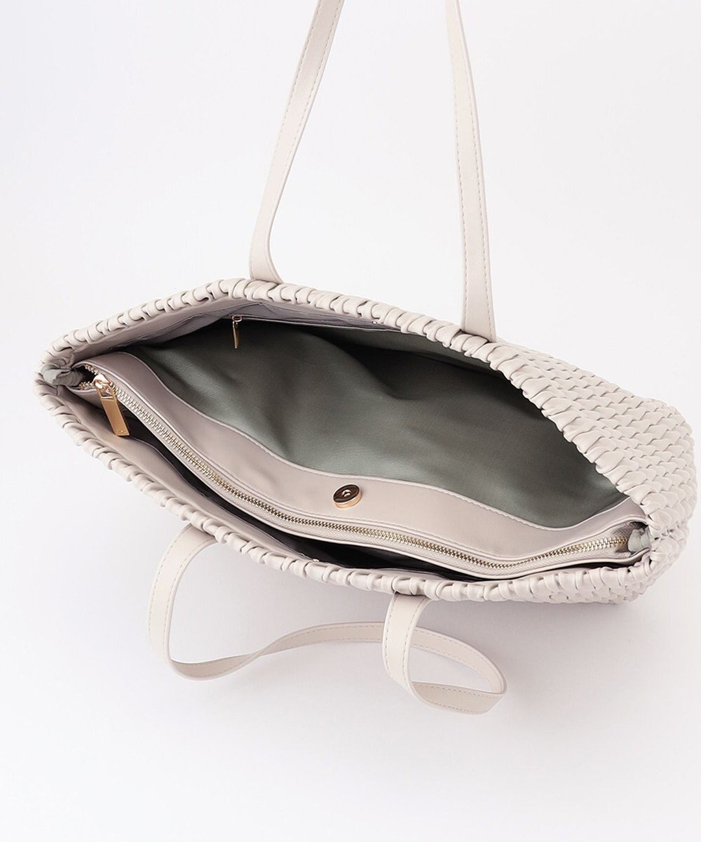 LA BAGAGERIE ランダムプリーツトートバッグ 