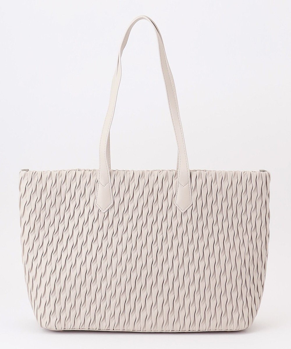 LA BAGAGERIE ランダムプリーツトートバッグ 