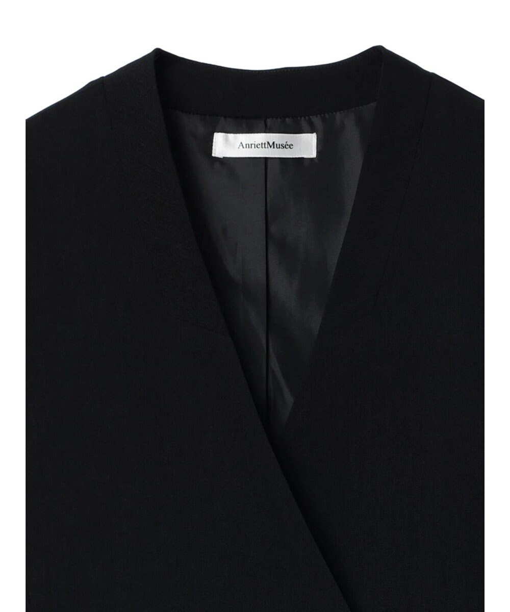 Green Parks AnriettMusee ネック切替デザインベスト 