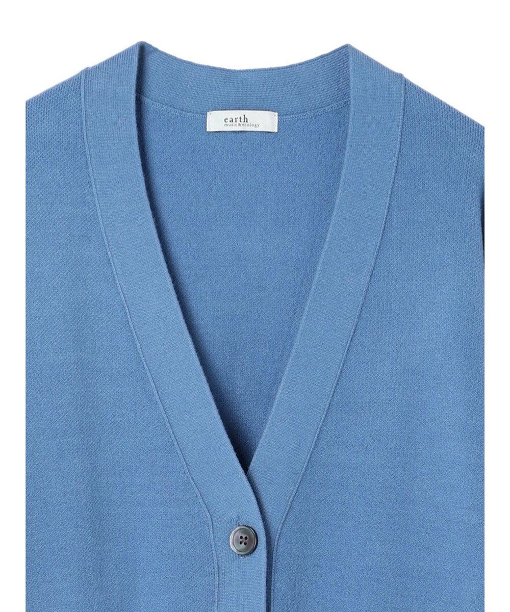 earth music&ecology やわらかタッチＶネックカーディガン 