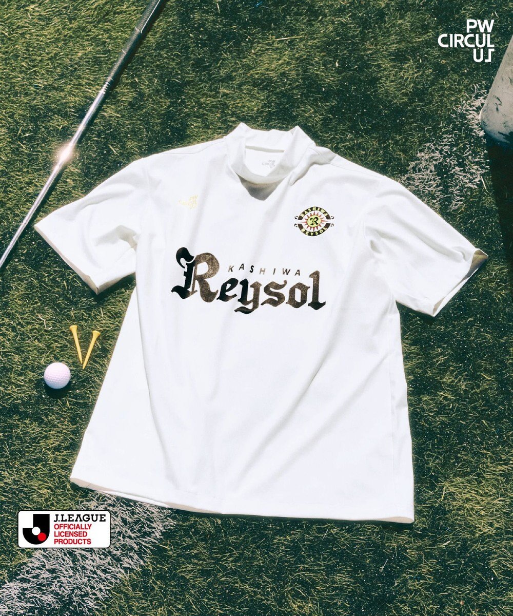 PW CIRCULUS 【UNISEX】J.LEAGUE モックネック J1所属の20クラブコラボ ゴルフ 
