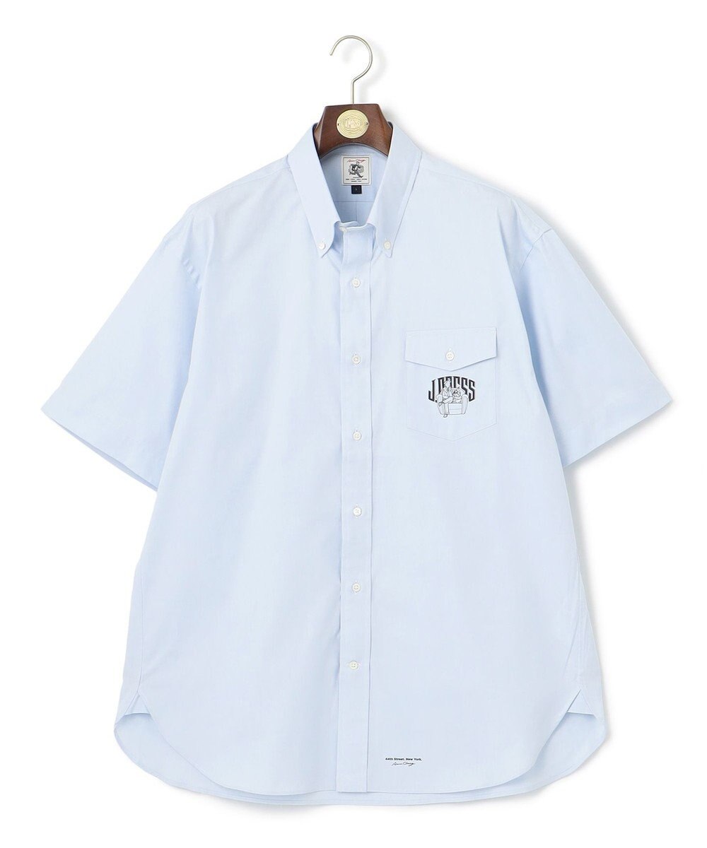 J.PRESS MEN 【AaronChang】【UNISEX】ピンオックス シャツ / バギーフィット 