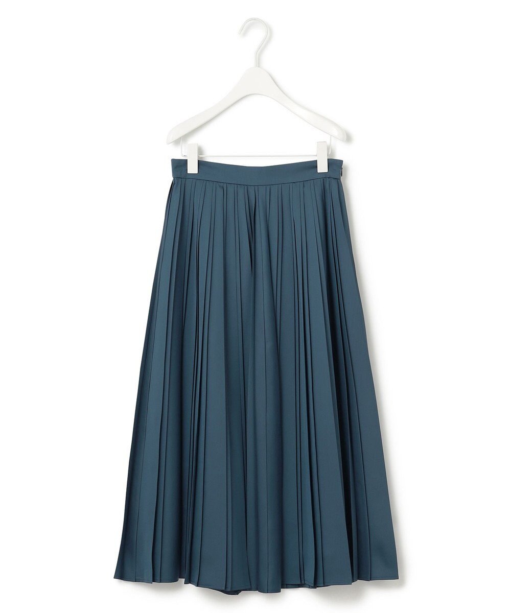 ICB 【洗える】レザーライクプリーツ スカート 