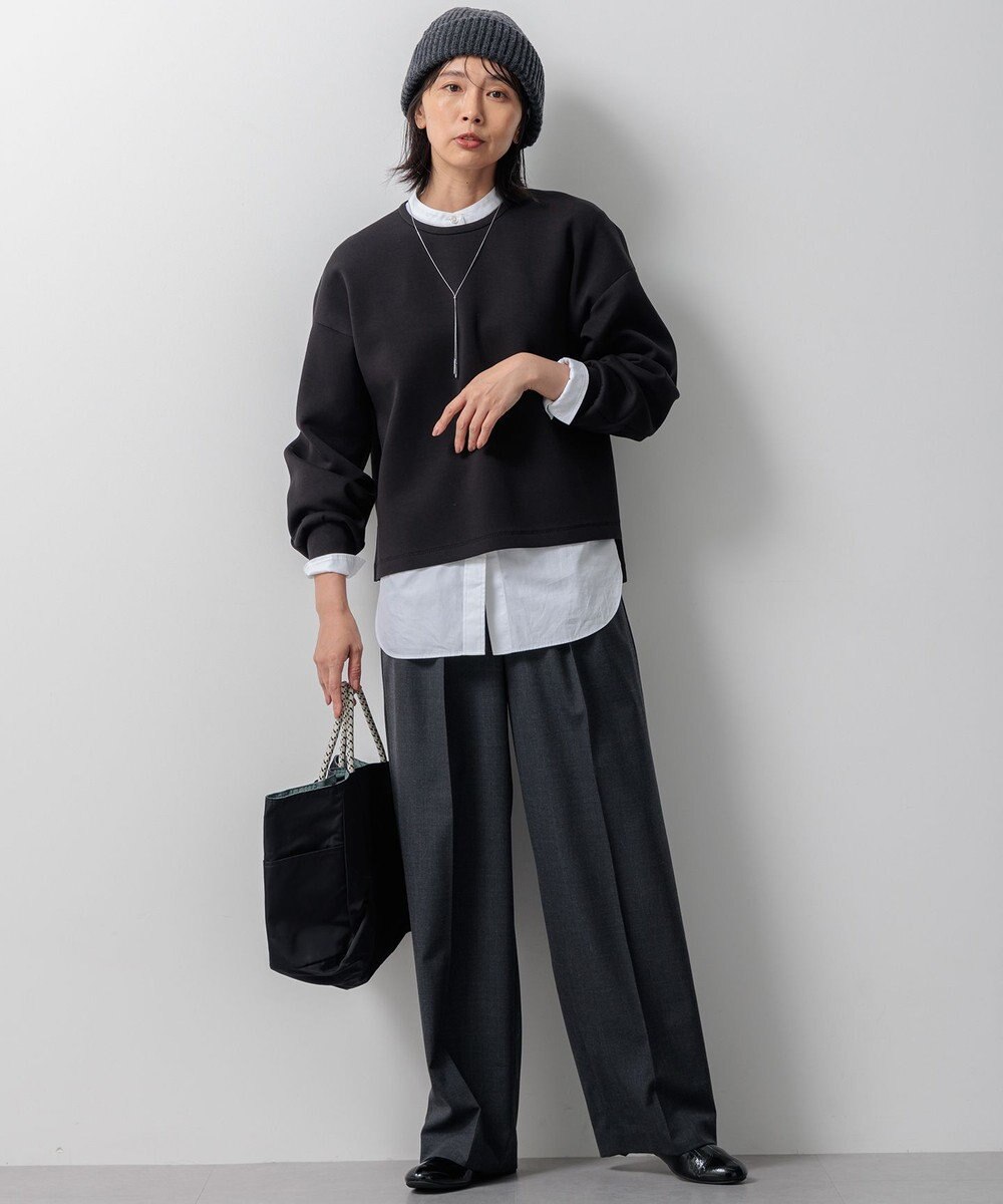 23区 【洗える】カシミヤブレンド ニット帽 