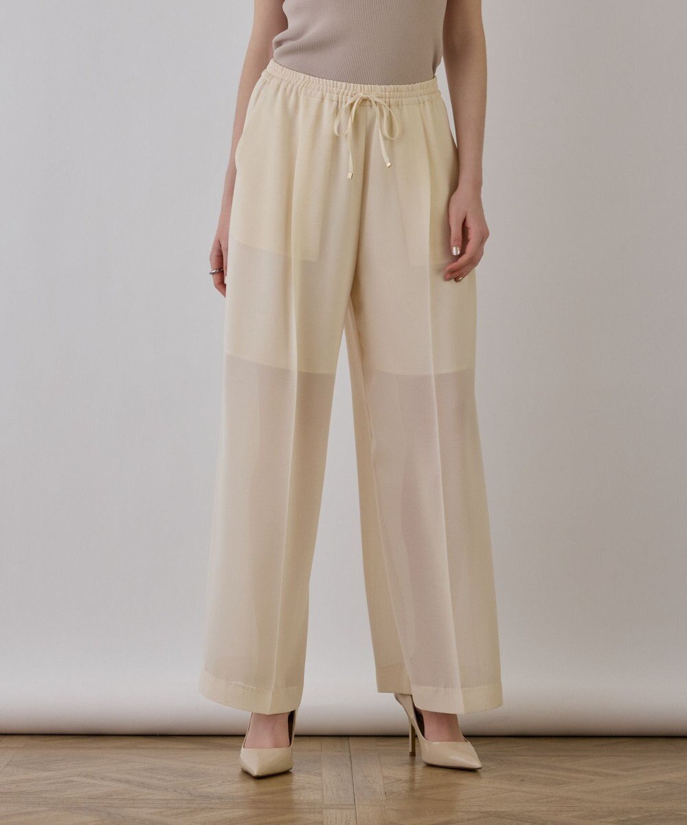 GRACE CONTINENTAL ソフトファイユパンツ 