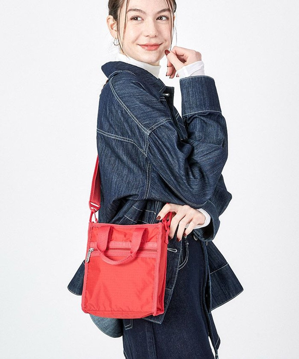 LeSportsac MINI N/S TOTE/ロージーレッド ロージーレッド